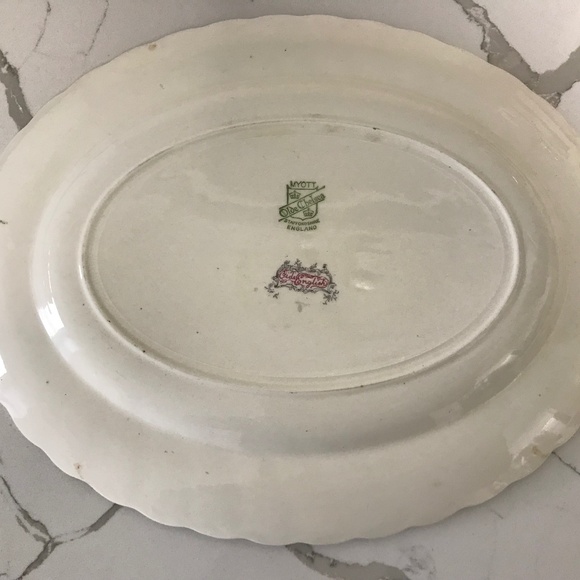 Vintage Rare Myott Staffordshire Olde Chelsea - Olde English Oval Platter - Picture 7 of 7